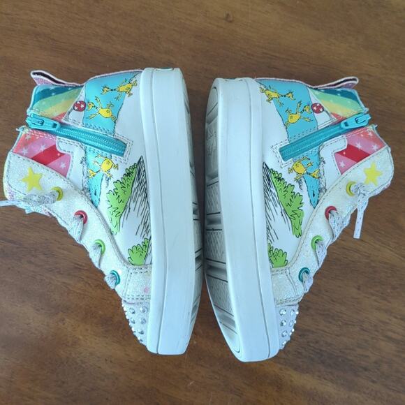 SKECHERS Dr Suess - TWI-LITES light up shoes 2.0 - little kids toddler size 7C - Picture 3 of 7